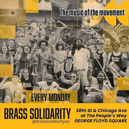 Hold On (Change is Comin') as performed by Brass Solidarity
