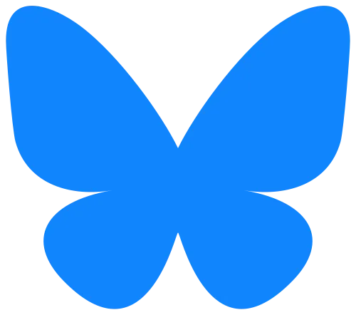 The Bluesky Logo