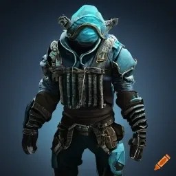 What DALL-E thinks a "Bundle Warden" is.