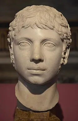 Bust of the Roman emperor Heliogabalus (204-222 CE)