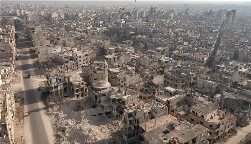 Homs in 2026 (Anadolu Agency) "Homs in 2026 (Anadolu Agency)"