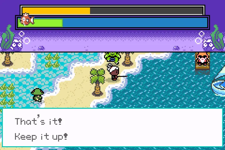 "They just stole the fishing minigame from Stardew Valley, but it's well implemented. You can even fish up rare items!"