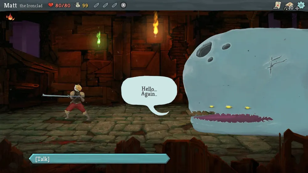 A screenshot from Slay the Spire